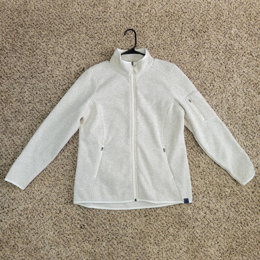 L L Bean Fleece Women's Sweater NWT Size L